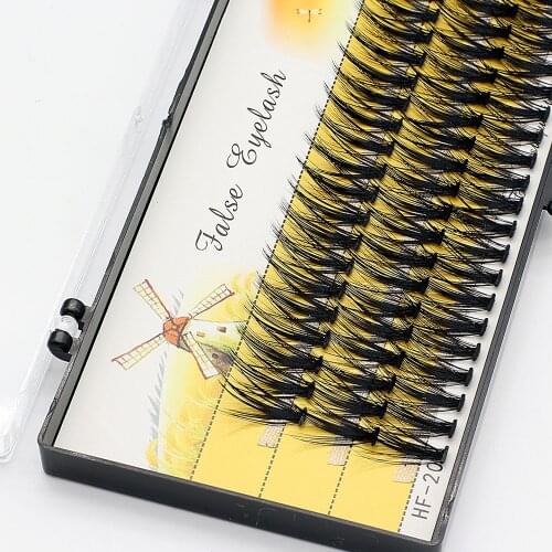Super Thick 20D/30D Mink Eyelashes Extension Professional Makeup 3D Volume Effect Graft Eyelash Faux False Fake Individual Lash
