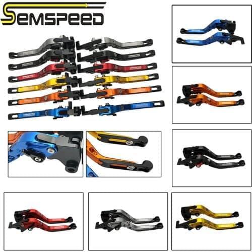 SEMSPEED Extendable Fold Extend Brake Clutch Lever Fits Honda CBR650F A CB650F R 2020 NC700 NC750 S X 2016 2017 2018 2019 2020