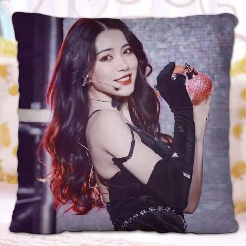 SNH48 Dai Meng Pillowcase Star Photo Poster Cushion Cover Souvenir Throw Pillow Cover Forro De Cojines Decorativos Para Sofa