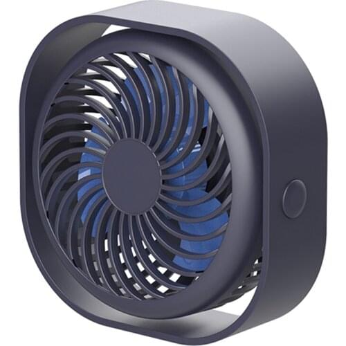 New 360 Rotation USB Fan Cooler Cooling Mini Fan Portable 3 Speed Super Mute Cooler for Car Home Notebook Laptop Office Cool Fan