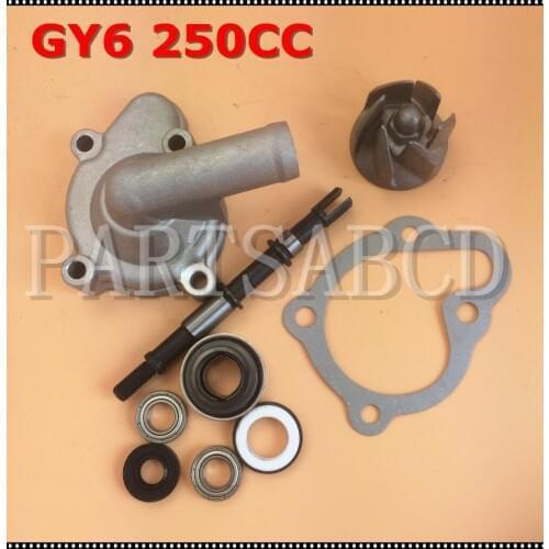250CC GY6 250CC Water Cool Engine Water Pump Assy 250CC Moped Scooter Go Kart ATV