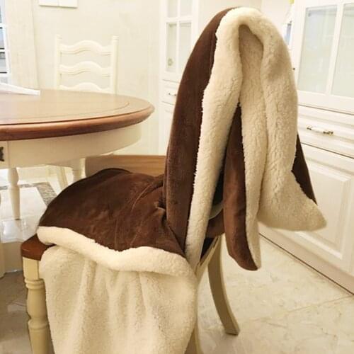 XINLANISNOW Fleece Blankets On The Sofa