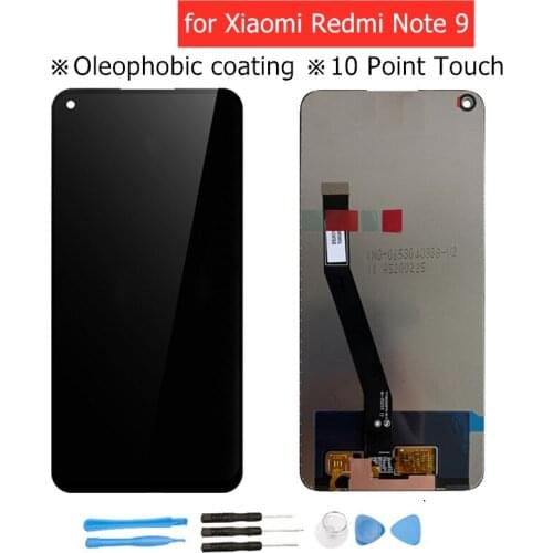 6.67" LCD Display for Xiaomi Redmi Note 9 LCD Display Touch Screen Digitizer Assembly LCD TouchScreen Repair Parts