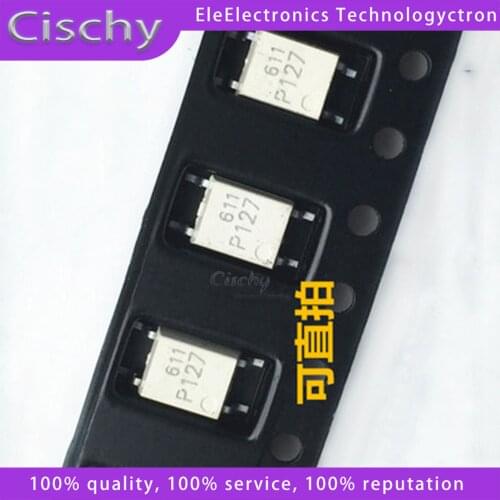 10PCS P127 TLP127 SOP-4 TLP127-1 SOP4 SMD