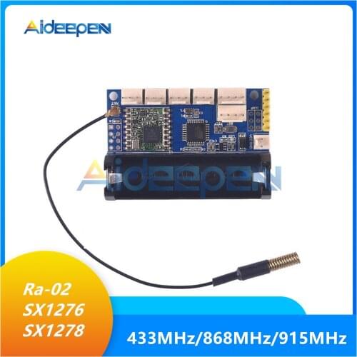 433MHz 868MHz 915MHz Radio Node Board SX1276 SX1278 V1.0 V2.0 2.4G Wireless Module RFM95 RFM98 for Arduino ATmega328P DC 3.7-12V