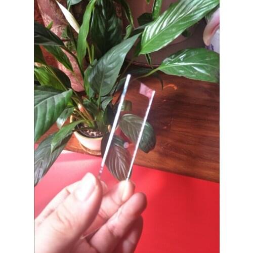 Free Ship 100*40*1.1mm 25pcs Lab Transparent Conductive Indium Tin Oxide ITO Glass