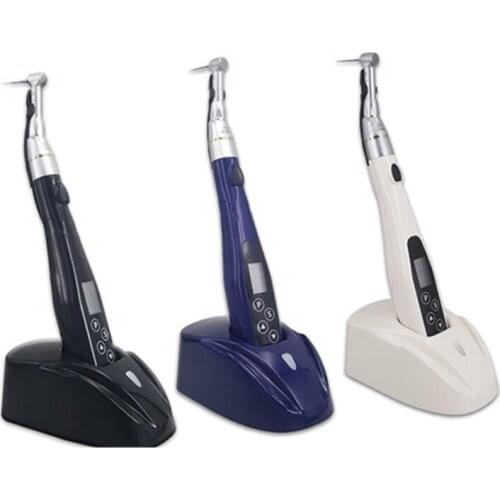 Wireless LED Endo Motor Teeth Whitening Dental Rotary With 16:1 Contra Angle Handpiece Files For Endodontic Treatment