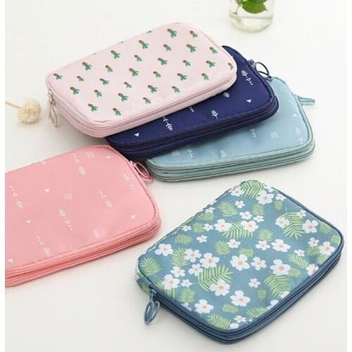 Travel Passport Storage Bag Multifunction Digital USB Cable Charger Earphone Pouch Storage Organizer Bag Case ZA6912