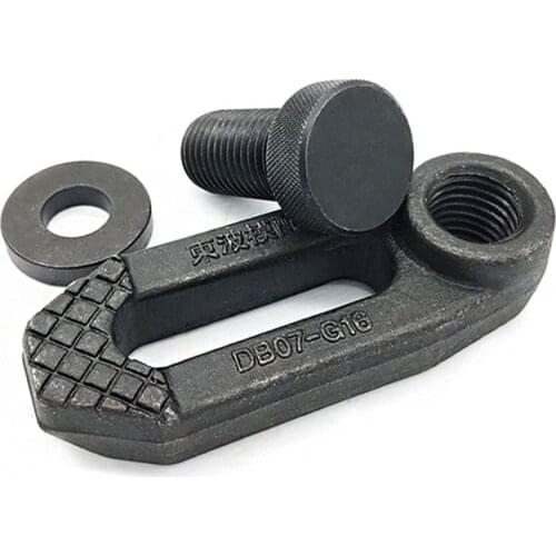 G Adjustable Flat Shape Clamping Cap Machine Tool Punch Press Plate Clamp 1set