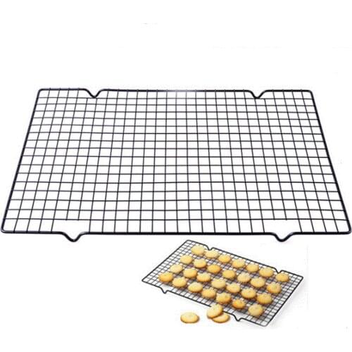 Cooking Baking Tool Cake Wire Grid Picnic Outdoor Kitchen Carbon Steel Cooling Accessories BBQ Rack