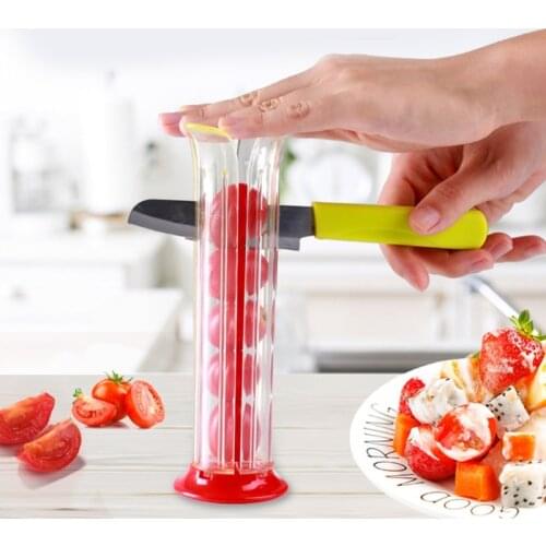 Mini Grape Tomato And Cherry Slicer,Mini Vegetable Fruit Cutter,Zip Slicer For Easy Cutting, Kitchen Gadgets Tools