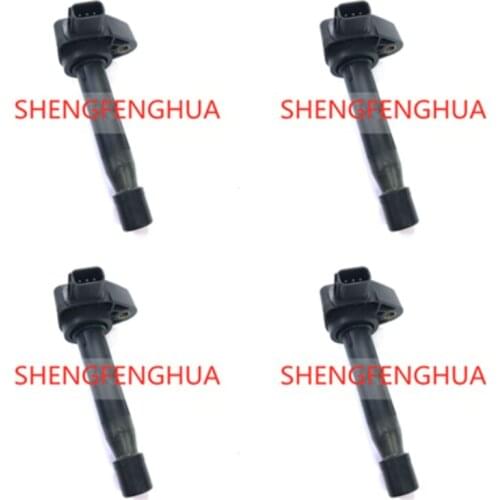 Set of 4 Ignition Coils For HONDA ACURA FIAT LANCIA CM11-207A 30520-PVF-A01