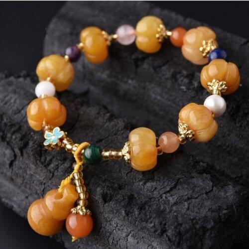 Natural Colorful Jade Bracelet Women Girls Genuine Jades Stone Beaded Adjustable Bracelet Jewelry Accessories Fashion Jewellery