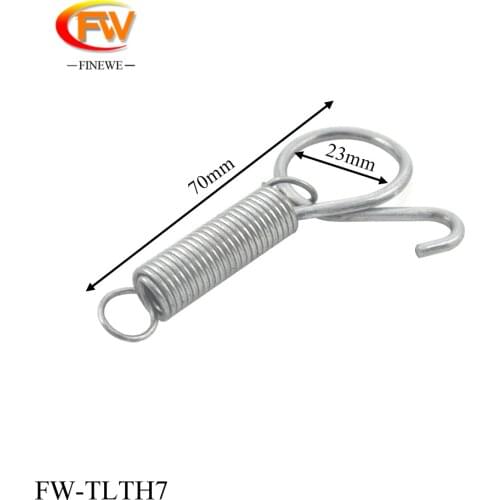FINEWE 7cm Rabbit Bird Poultry Cage Door Spring Cage Accessories Extension Tension Spring