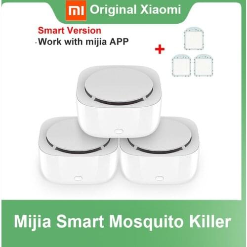 In Stock Xiaomi Mijia Mosquito Repellent Killer smart Version Timing No Heating Fan Drive with led light Work in Mihome app