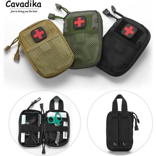 Medicine Storage Bag Travel Camping Equipment Nylon Medical Bag Portable First Aid Kit Drug Storage Organizer Medical Kit Bag