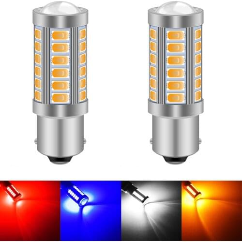 2pcs 900Lm 1156 PY21W BAU15S led Canbus bulbs LED car Turn Signal Lights Amber White For Honda Civic Accord 7 96 2008 CR-V Jazz