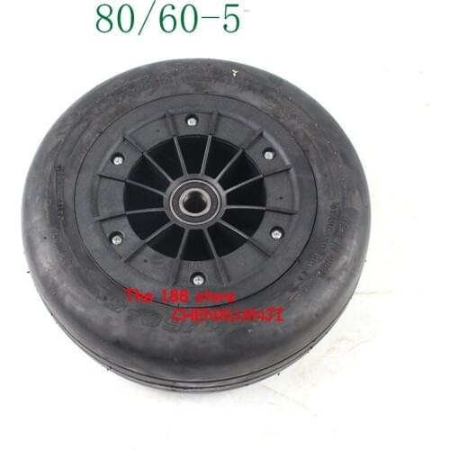 High quality 80/60-5 tubeless Vacuum wheel for XiaoMi 9 Balancing Car 8 inch Go-kart front wheel Vacuum tyre