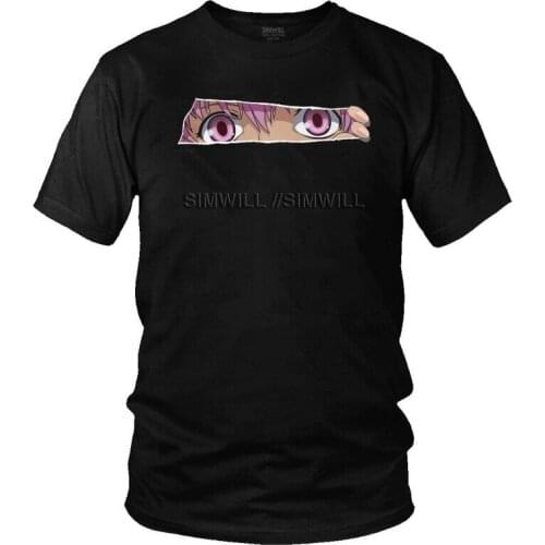 Yukki Yukki Yukki! Yuno Gasai Mirai Nikki Tshirt Men Novelty Tees Top Cotton T Shirts Short Sleeve Future Diary T-shirt Gift
