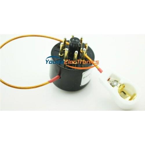 1PC 807 (top) to 6L6 Vacuum TUBE SOCKET ADAPTER 807 to 6L6G