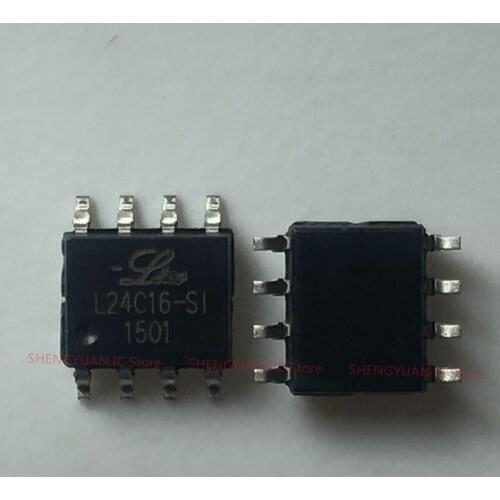 10pcs/lot L24C16-SI SOP-8 L24C16 24C16 100% new imported original 100% quality