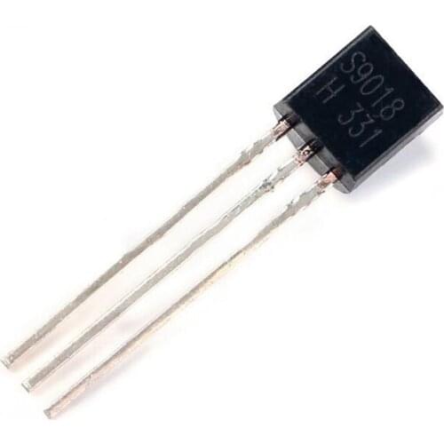 100PCS S9018 TO-92 9018 TO92 new triode transistor