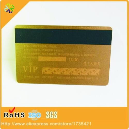 1000pcs/lot)CR80 both side printing plastic business cards with magnetic strip panel
