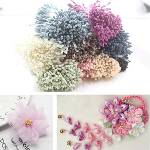 16 Colors Stock Wholesale 2mm Matte Flower Stamen Pistil Handmade Wedding Scrapbook Cake Card Decors Artificial flower accessory