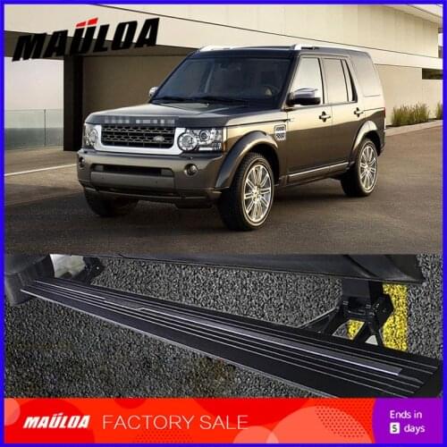 Car Accessories High quality aluminium alloy Automatic scaling Electric pedal side step running board for Discovery 4 2013