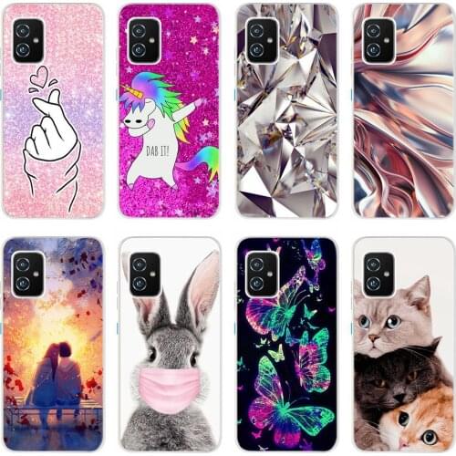 Asus Zenfone 8 ZS590KS Case 2021 New Fashion Soft Back Cover Case For on Fundas ASUS ZS590KS Zenfone 8 Phone Shell 5.9" Coque