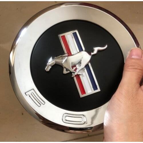 Emblem for Ford Mustang 5.0 ROUSH SHELBY GT 500 Cobra LAGUNA SECA big badge vehicle rear door label tail trunk styling Sticker