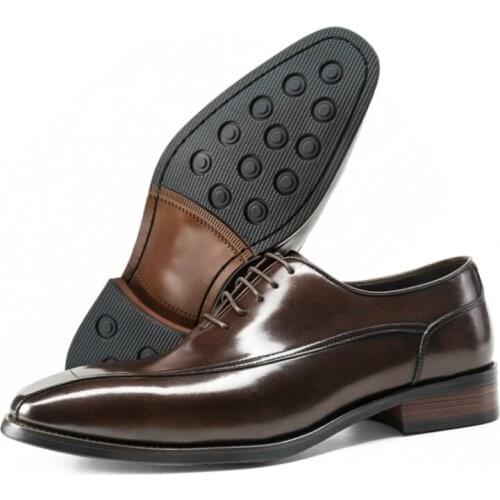 2021 Men Genuine Wingtip Leather Sneakers Shoes Retro Working Dress Shoes For Male Lace Up Driving Casual Shoes Handmade