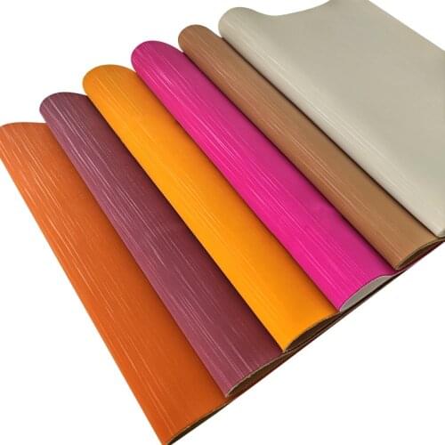 Printed PU Artificial Faux Leather Fabric Sheet for Making DIY Accessories/Stitching