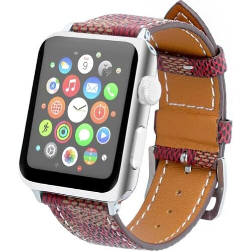 Genuine Leather Loop For Apple Watch Band 42mm 40mm 42mm 38mm iwatch series 5 4 3 2 strap women bracelet Replacement Accessorie
