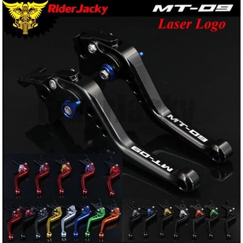 RiderJacky Motorcycle Accessories Short Brake Clutch Levers For Yamaha MT-09/SR MT09 MT 09 2014-2018 2015 2016 2017