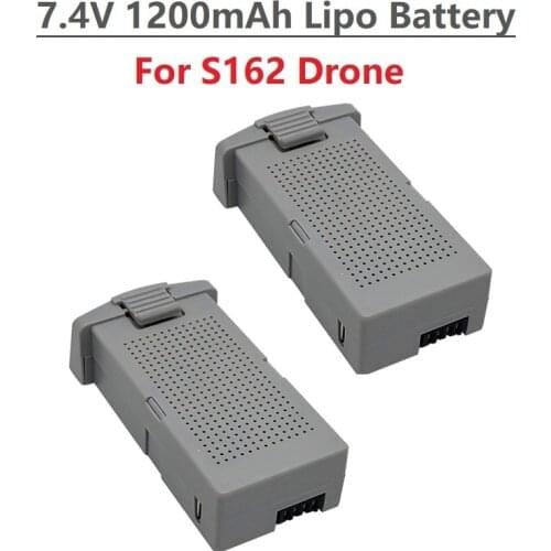 S162 S162Pro GPS RC Drone battery, original accessories, 7.4 V 1200mAh Lipo battery, spare parts for S162 / S162 PRO drone