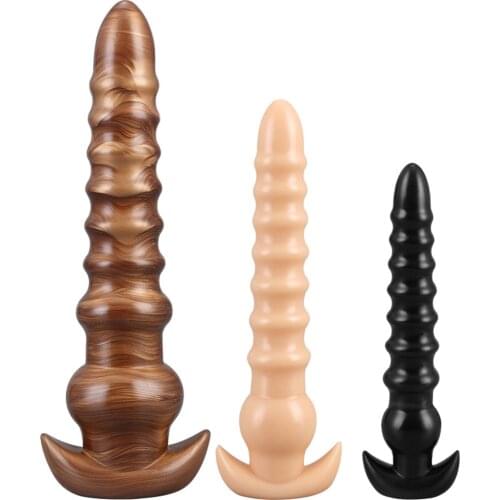 Silicone Anal Plug Huge Anal Sex Toys Ass Butt Plug for Women Men Long Anal Dildos Adult Toys Prostate Massage Soft Anal Plug