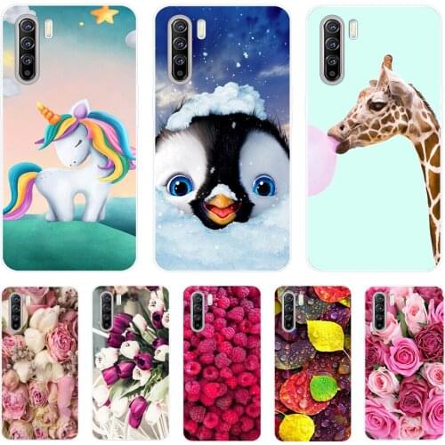 Silicone Case For OPPO Reno3 Pro Case Reno 3 Pro Soft TPU Back Cover For OPPO Reno3 Pro Youth Phone Case Etui Cover Bumper Coque