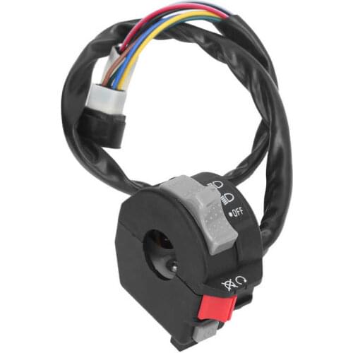 Handlebar Switch Replacement Left Handle Handlebar Switch Light Start Button Replacement for Yamaha Moto 4 225 2x4 1986