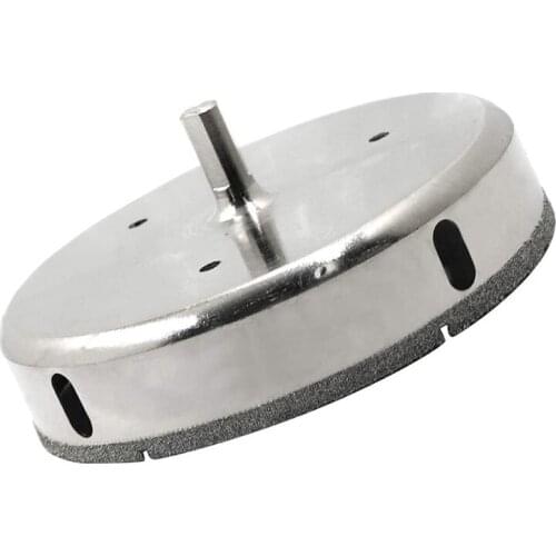 TOP 130mm/5Inch Diamond Drill Bits Hole Saw Hollow Core Drill Bits for Glass Ceramic Porcelain Tiles Marble Granite Quartz