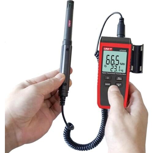 UNI-T UT333S mini digital LCD indoor convenient split temperature sensor hygrometer thermometer hygrometer meter