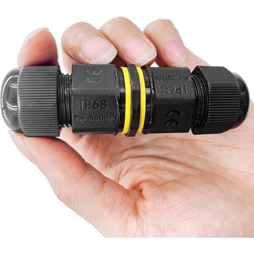IP68 Waterproof Connector 2 3 4 Pin 4-8mm 450V 16A Outdoor Led Light IP68 Wire Connectors Electrical Junction Box Cabl Conector