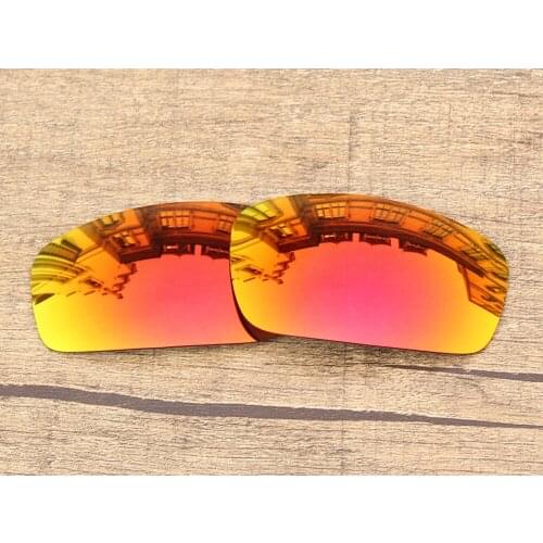 Vonxyz Ruby Mirror Polycarbonate Replacement Lenses for-Oakley Monster Pup Frame