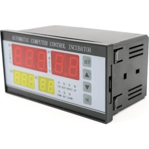 XM-18 Egg Incubator Controller Thermostat Hygrostat Full Automatic Microcomputer Control With Temperature Humidity Sensor Probe