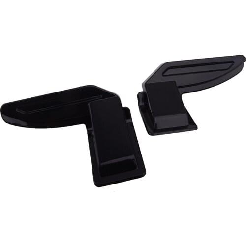 DWCX 2Pcs Black ABS Car Rear Windshield Heating Wire Protection Cover Fit for Suzuki Jimny 2019 2020