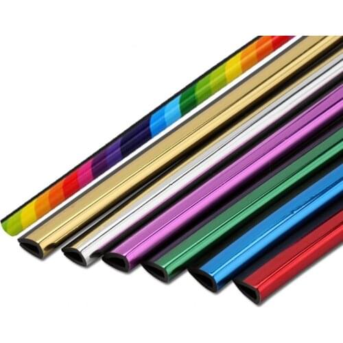 10Pcs Air Vent Strip Universal Flexible PVC Shape Air Conditioner Outlet Grille Trim for Car Interior Mouldings car accessories