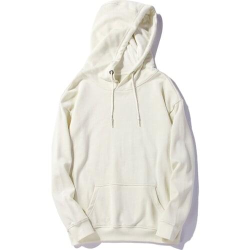 2020 New Arrival None Hot Sale Hooded Male Female Pure Color Fleece Wholesale Dress Custom Full Solid Cotton Hoodies Sweatshirt