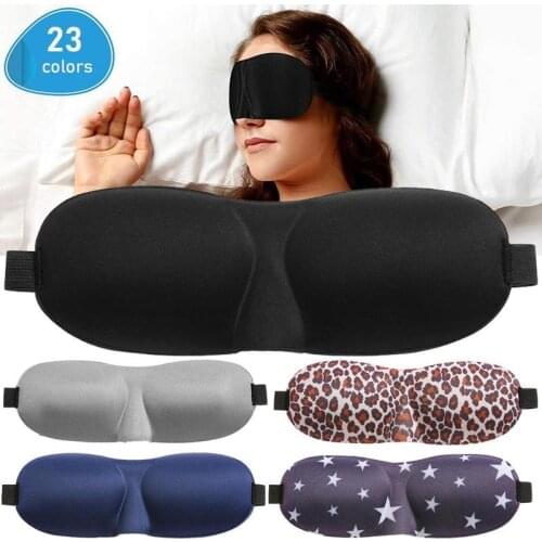 3D Sleep Mask Sleeping Eye Mask Yes / No nose Eyeshade Cover Shade Eye Patch Different Soft Portable Blindfold Travel Eyepatch