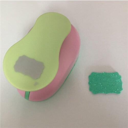 Free Ship 2 inch Polygon shape EVA foam hole punch handmade card/paper puncher diy gift scrapbook geometry craft punch machine