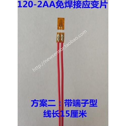 120-2AA Strain Gauge / 120-2AA Steel Strain Gauge / Welding-free Strain Gauge